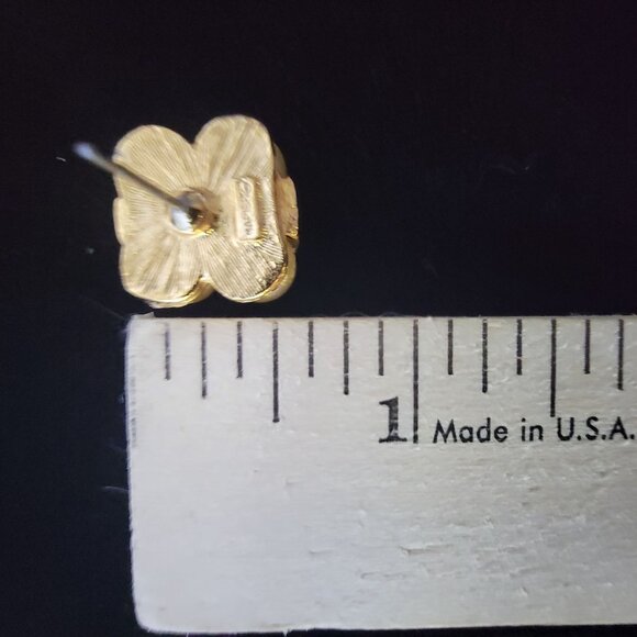 Vintage Napier Gold-Toned Faux Pearl Double Strand Necklace Bracelet Earring Set - Picture 12 of 16